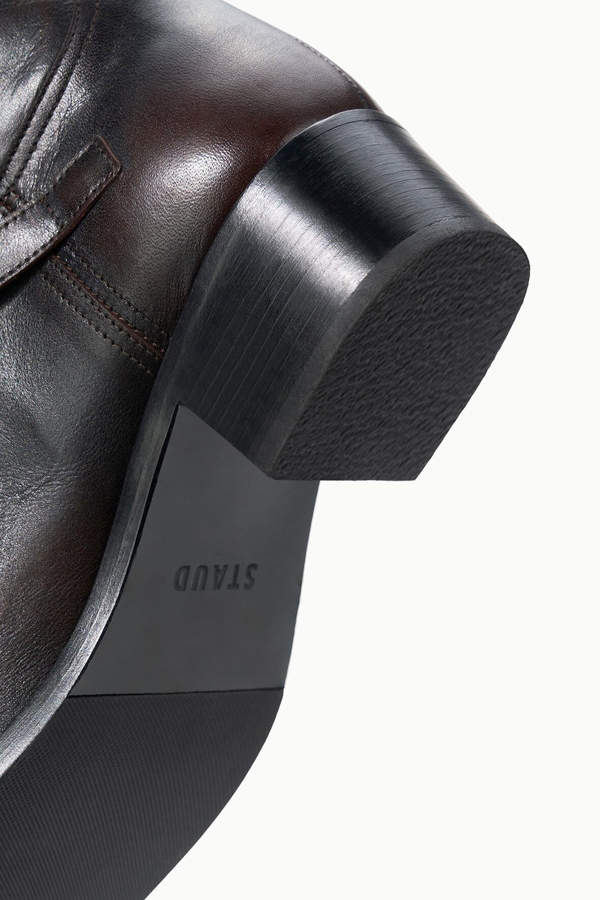 Brooklyn Flat Boot Espresso Distressed | STAUD Recommended