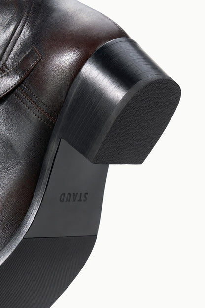 Brooklyn Flat Boot Espresso Distressed | STAUD Recommended