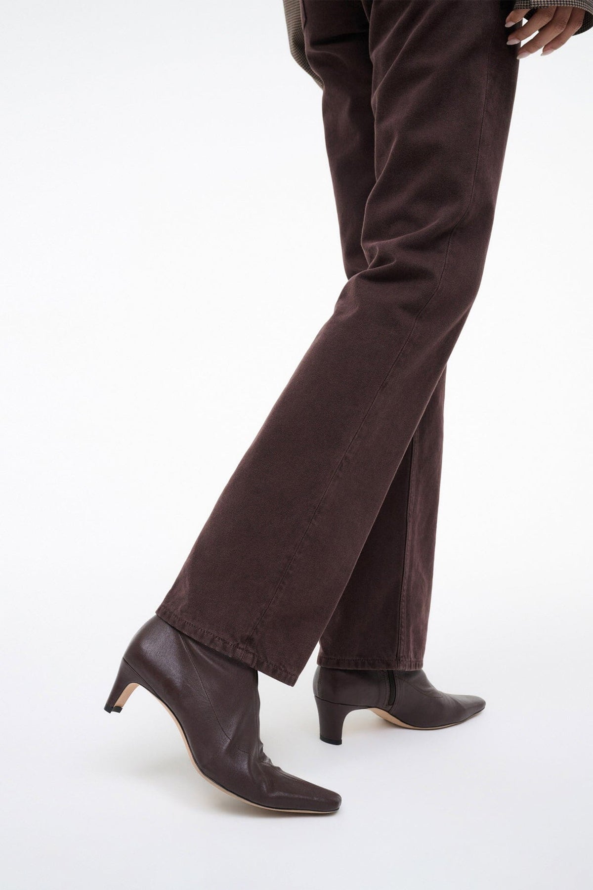 Wally Sock Ankle Boot Espresso | STAUD Quality