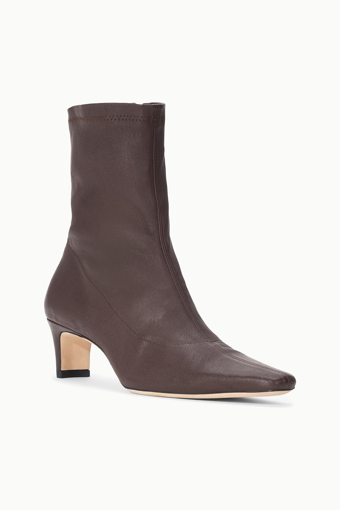 Wally Sock Ankle Boot Espresso | STAUD Quality