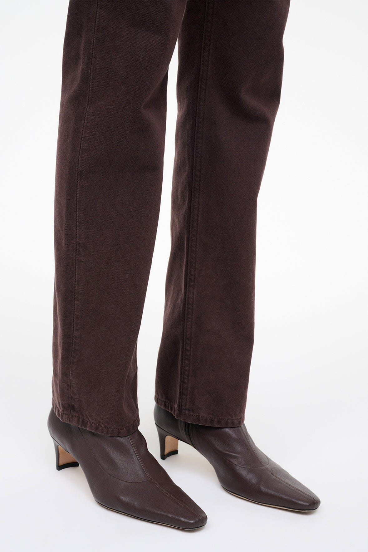 Wally Sock Ankle Boot Espresso | STAUD Quality