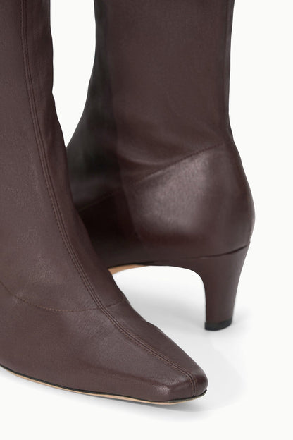 Wally Sock Ankle Boot Espresso | STAUD Quality