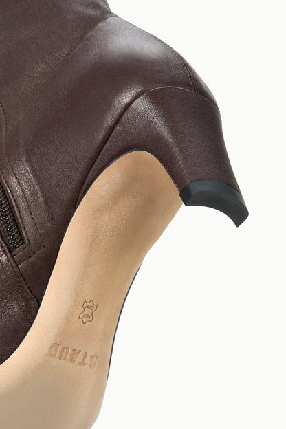 Wally Sock Ankle Boot Espresso | STAUD Quality