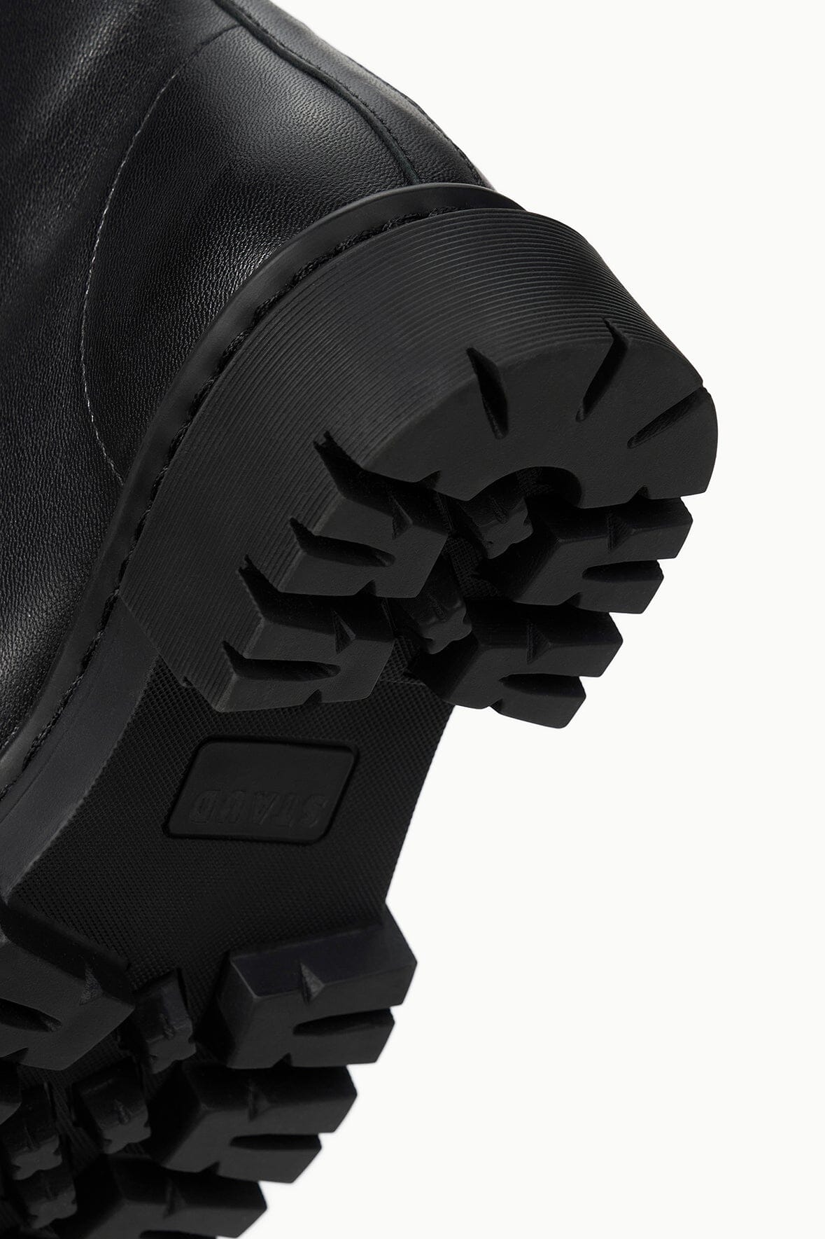 Miles Zip Ankle Boot Black | STAUD Signature