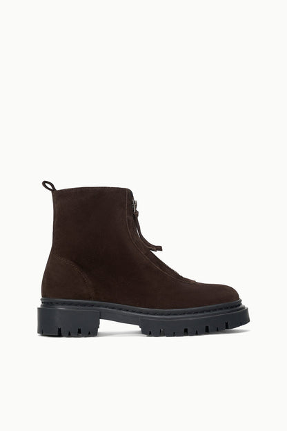 Miles Zip Ankle Boot Espresso | STAUD Premium