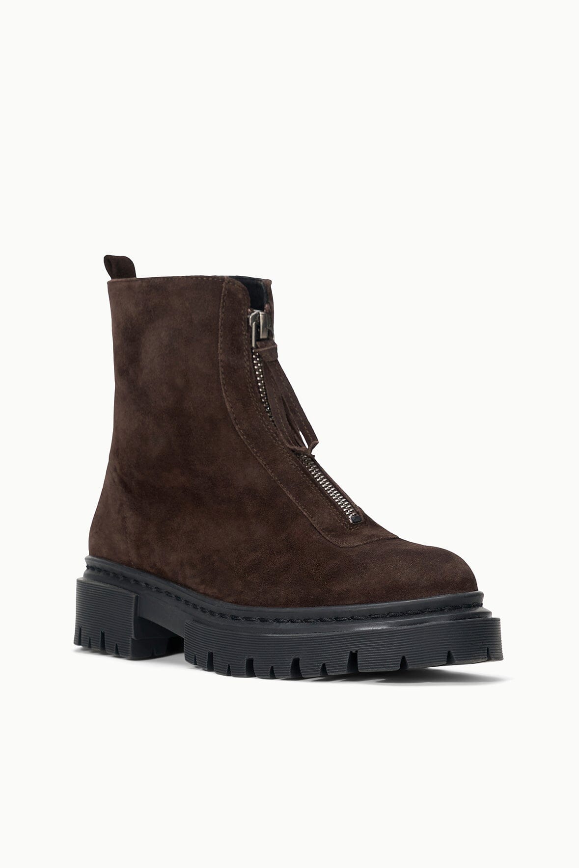 Miles Zip Ankle Boot Espresso | STAUD Premium