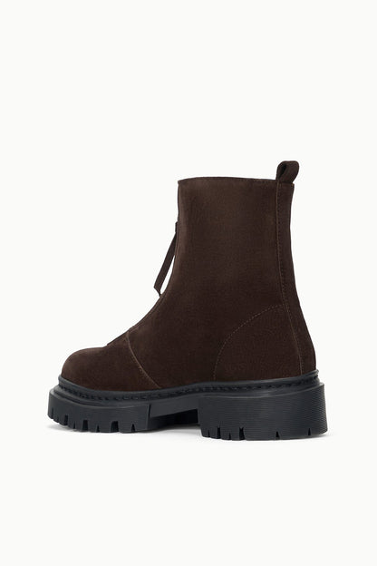 Miles Zip Ankle Boot Espresso | STAUD Premium