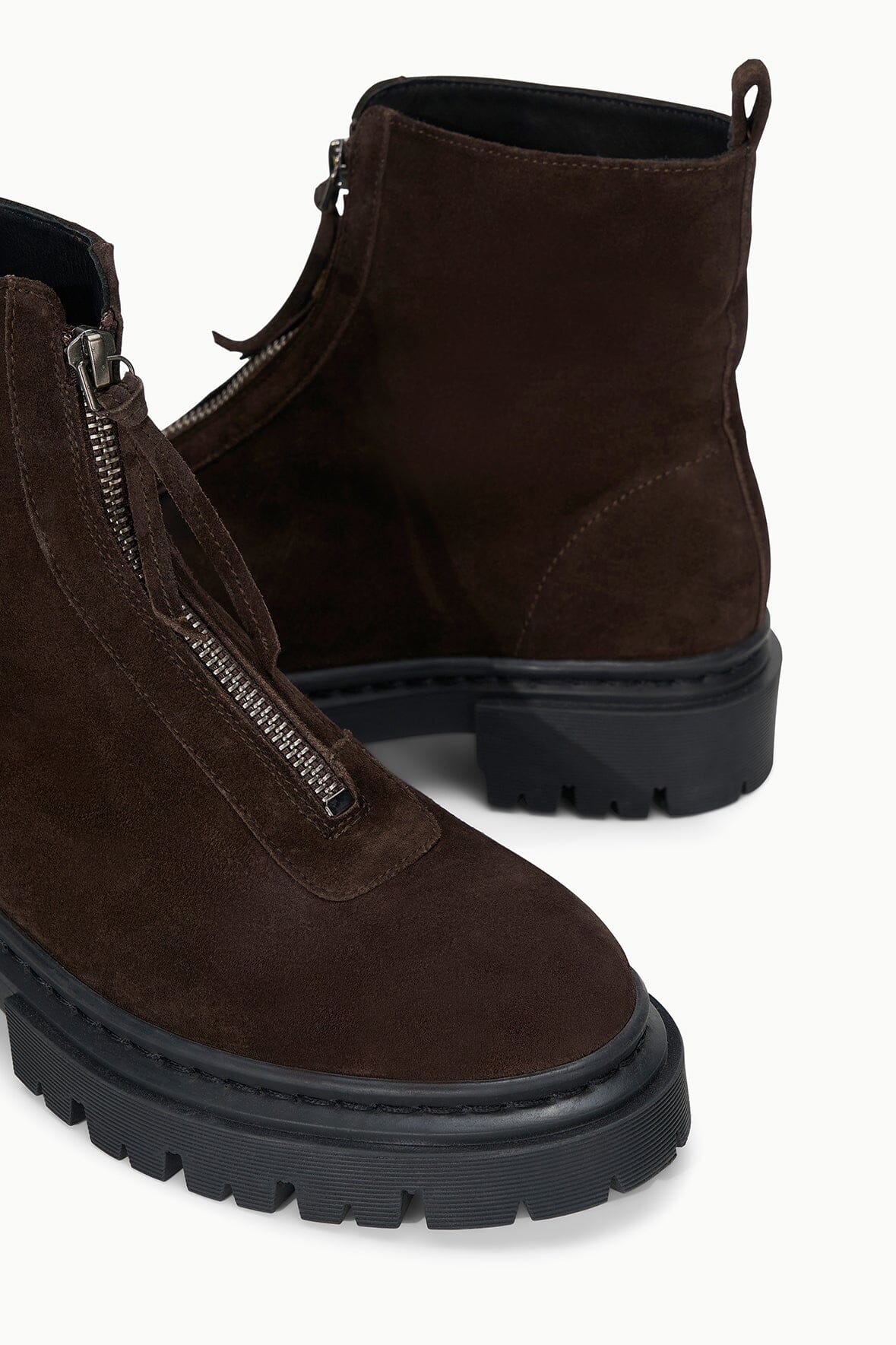 Miles Zip Ankle Boot Espresso | STAUD Premium
