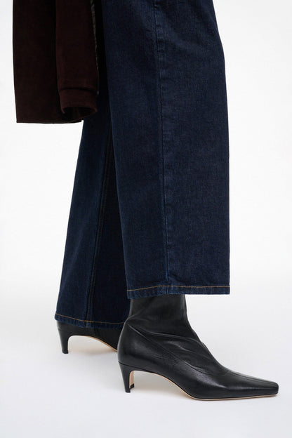 Wally Sock Ankle Boot Black | STAUD Trending