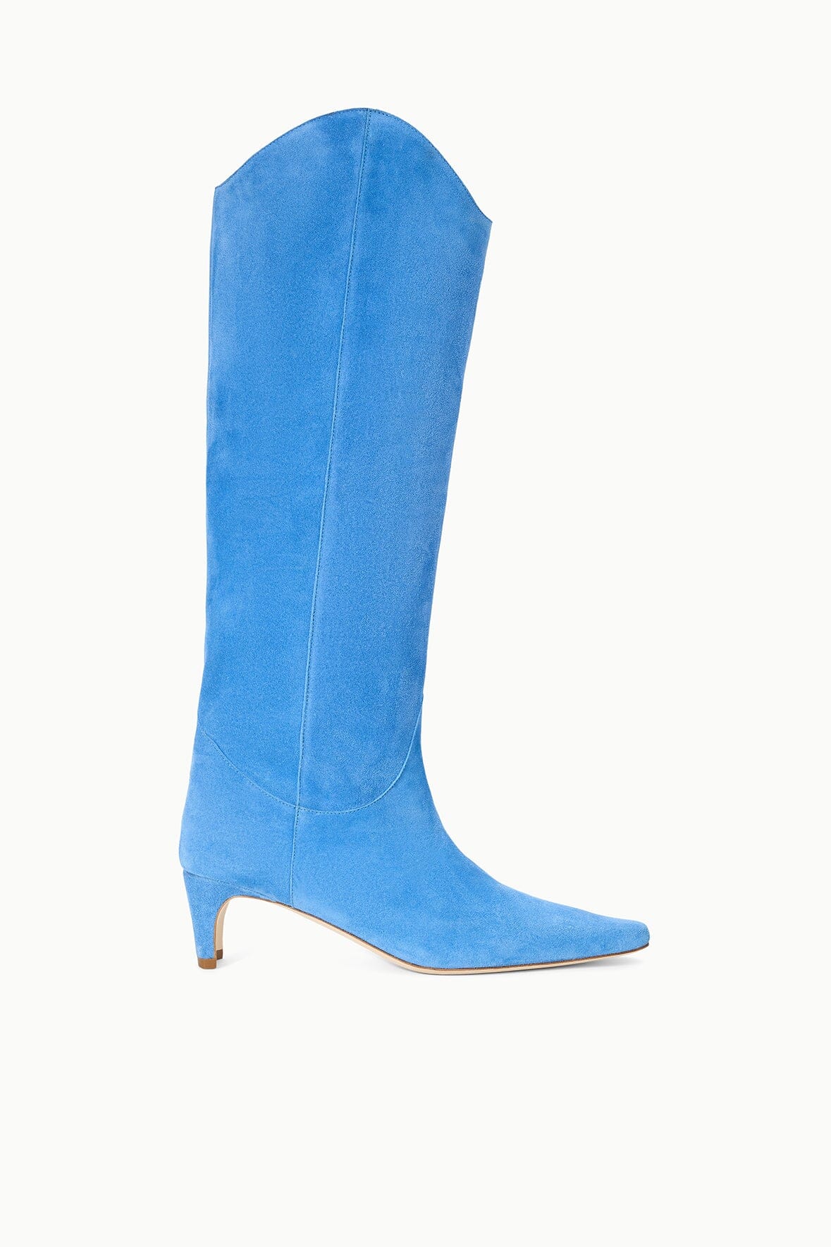 Western Wally Boot Blue Suede | STAUD Top Pick