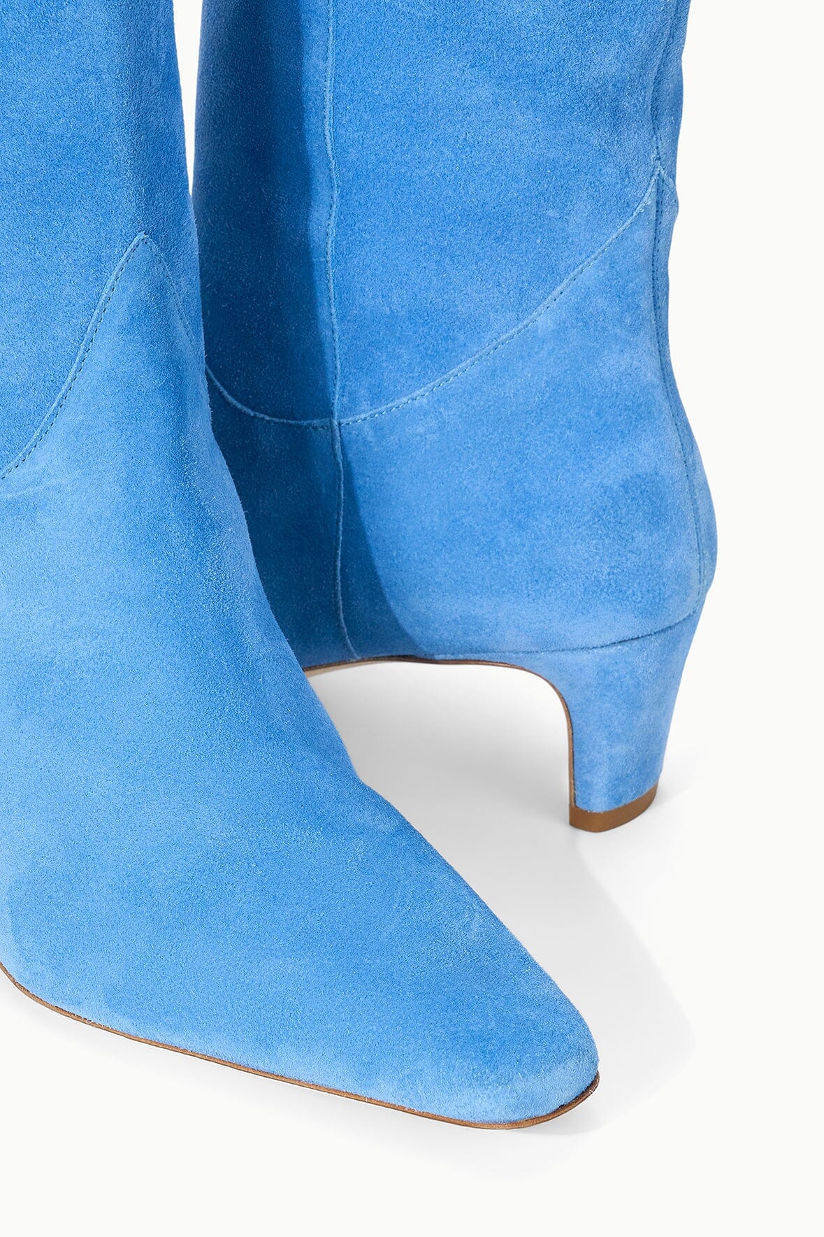 Western Wally Boot Blue Suede | STAUD Top Pick