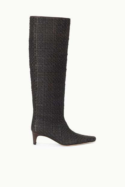 Wally Boot Espresso Woven | STAUD Hot Sale