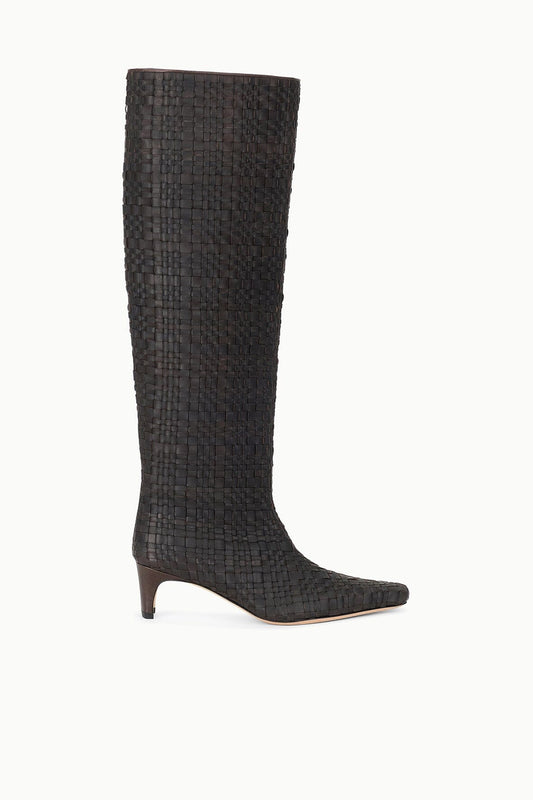 Wally Boot Espresso Woven | STAUD Hot Sale