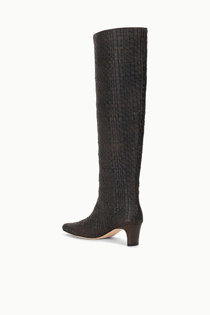Wally Boot Espresso Woven | STAUD Hot Sale