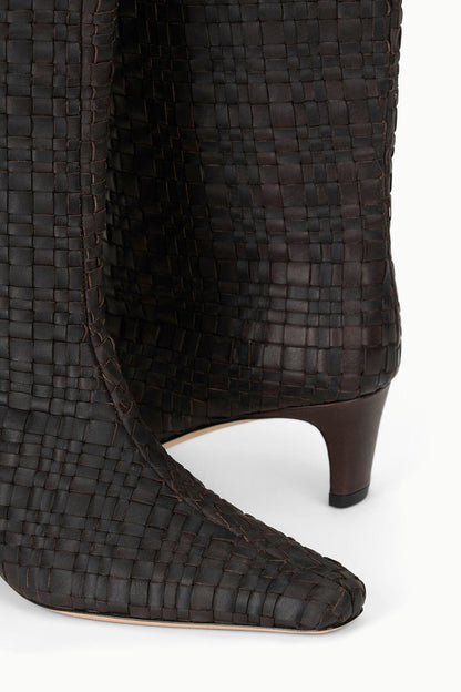 Wally Boot Espresso Woven | STAUD Hot Sale