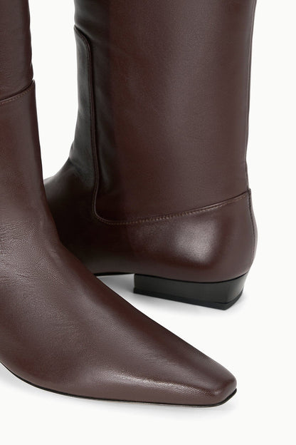 Wally Flat Boot Espresso | STAUD Sale