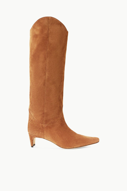 Western Wally Boot Tan Suede | STAUD Discount
