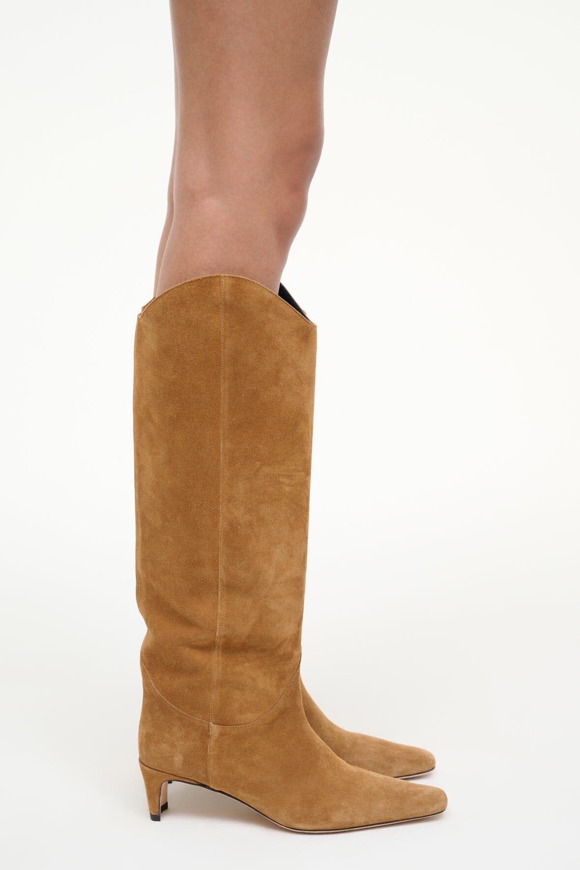 Western Wally Boot Tan Suede | STAUD Discount