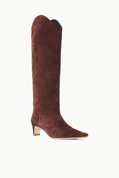 Western Wally Boot Mahogany | STAUD Latest