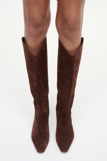 Western Wally Boot Mahogany | STAUD Latest