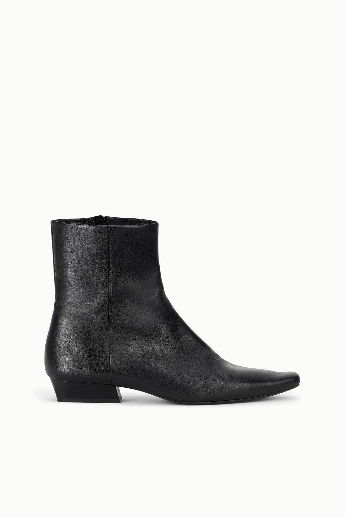 Wally Flat Ankle Boot Black | STAUD Everyday