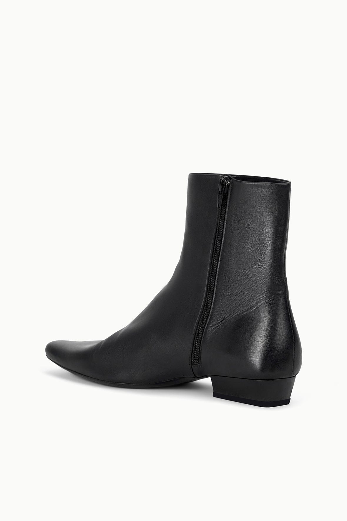 Wally Flat Ankle Boot Black | STAUD Everyday