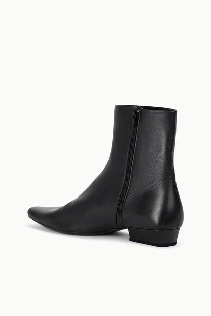 Wally Flat Ankle Boot Black | STAUD Everyday