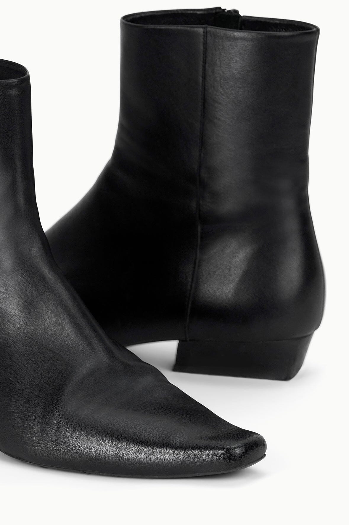 Wally Flat Ankle Boot Black | STAUD Everyday