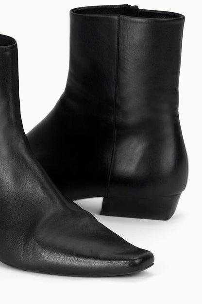 Wally Flat Ankle Boot Black | STAUD Everyday