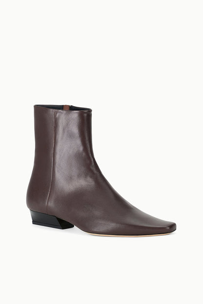 Wally Flat Ankle Boot Espresso | STAUD Sale