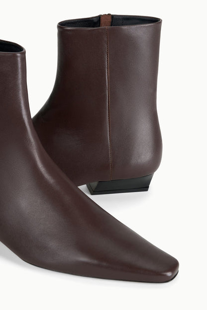 Wally Flat Ankle Boot Espresso | STAUD Sale