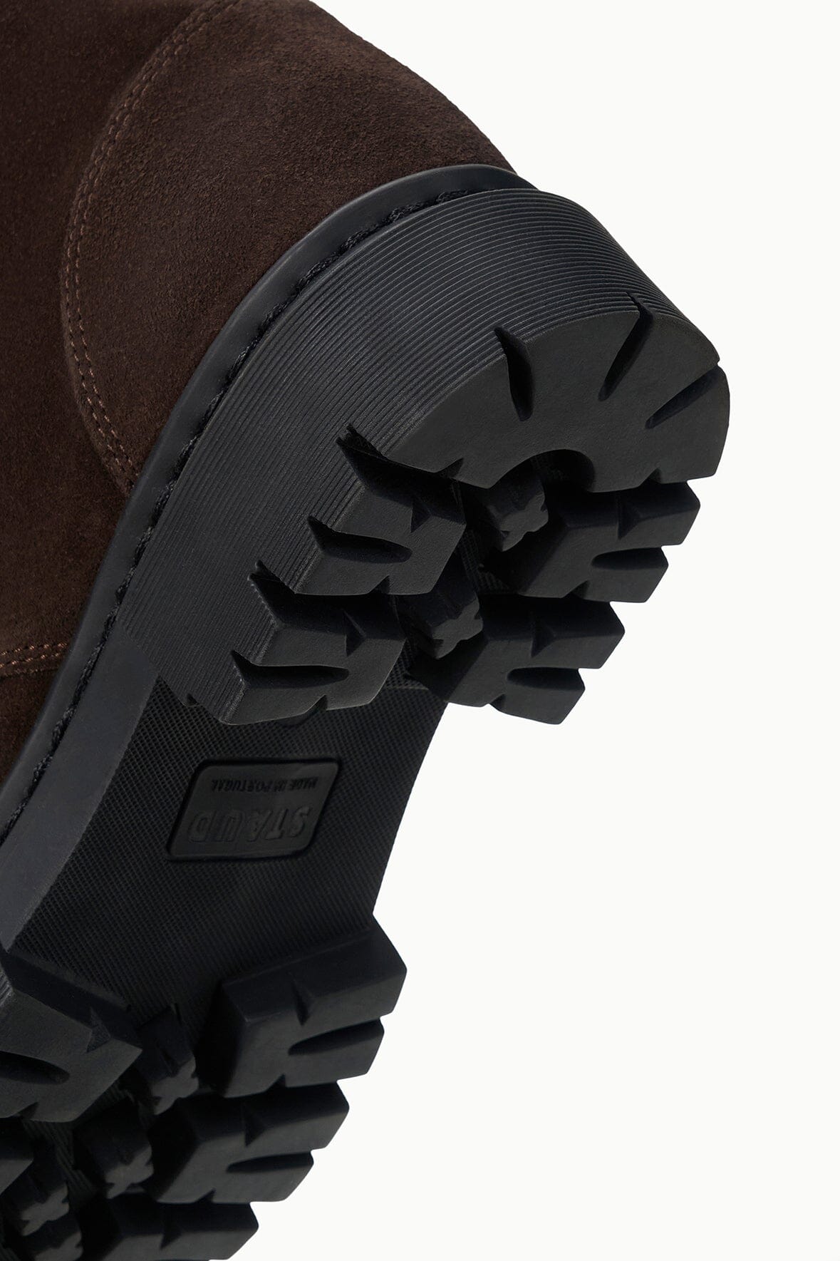 Henry Combat Boot Espresso Suede | STAUD Quality