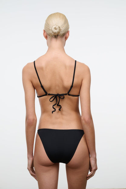 Alexis Triangle Top Black | STAUD Premium