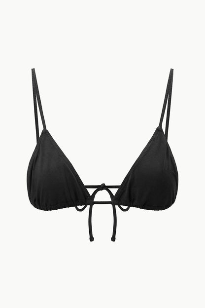 Alexis Triangle Top Black | STAUD Premium