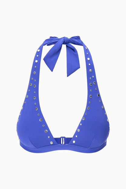 Irina Bikini Top Cobalt Studs | STAUD Smart Buy
