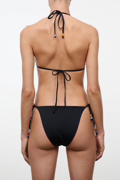Lido Triangle Bikini Top Black | STAUD Smart Buy
