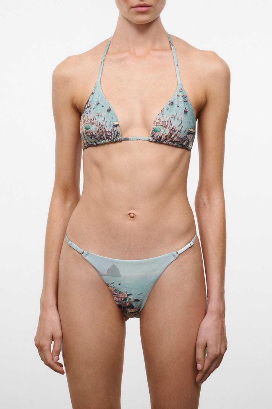 Lido Triangle Bikini Top Endless Summer | STAUD Sale