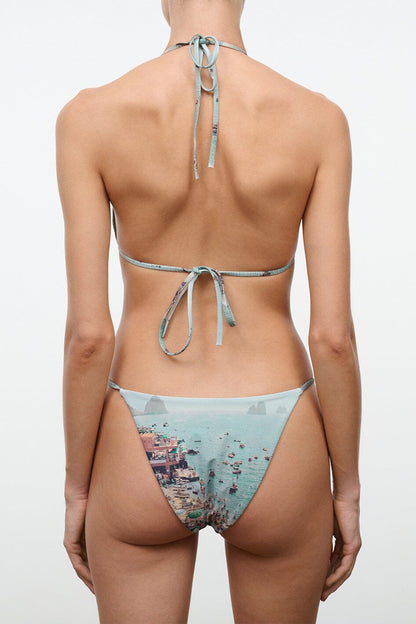 Lido Triangle Bikini Top Endless Summer | STAUD Sale