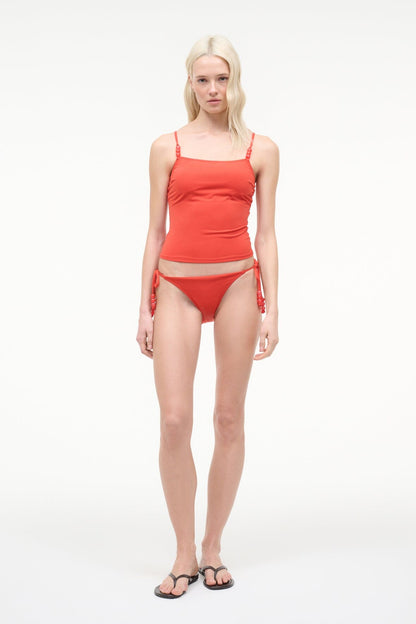 Cleo Tankini Top Flame | STAUD Popular
