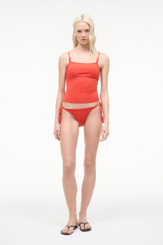 Cleo Tankini Top Flame | STAUD Popular