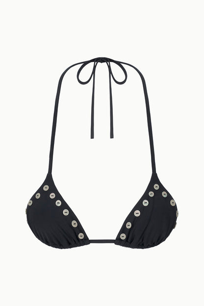 Lido Bikini Top Black | STAUD New