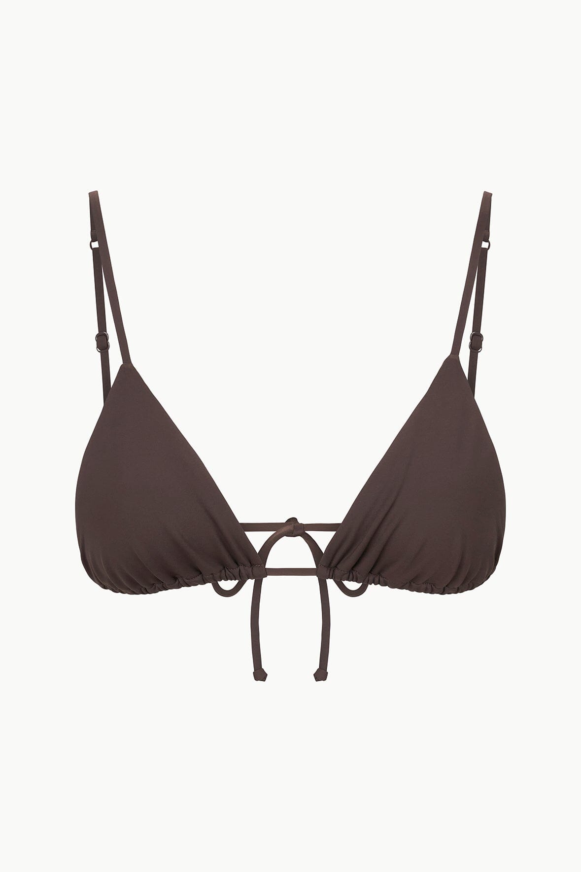 Alexis Bikini Top Dark Chocolate | STAUD Signature