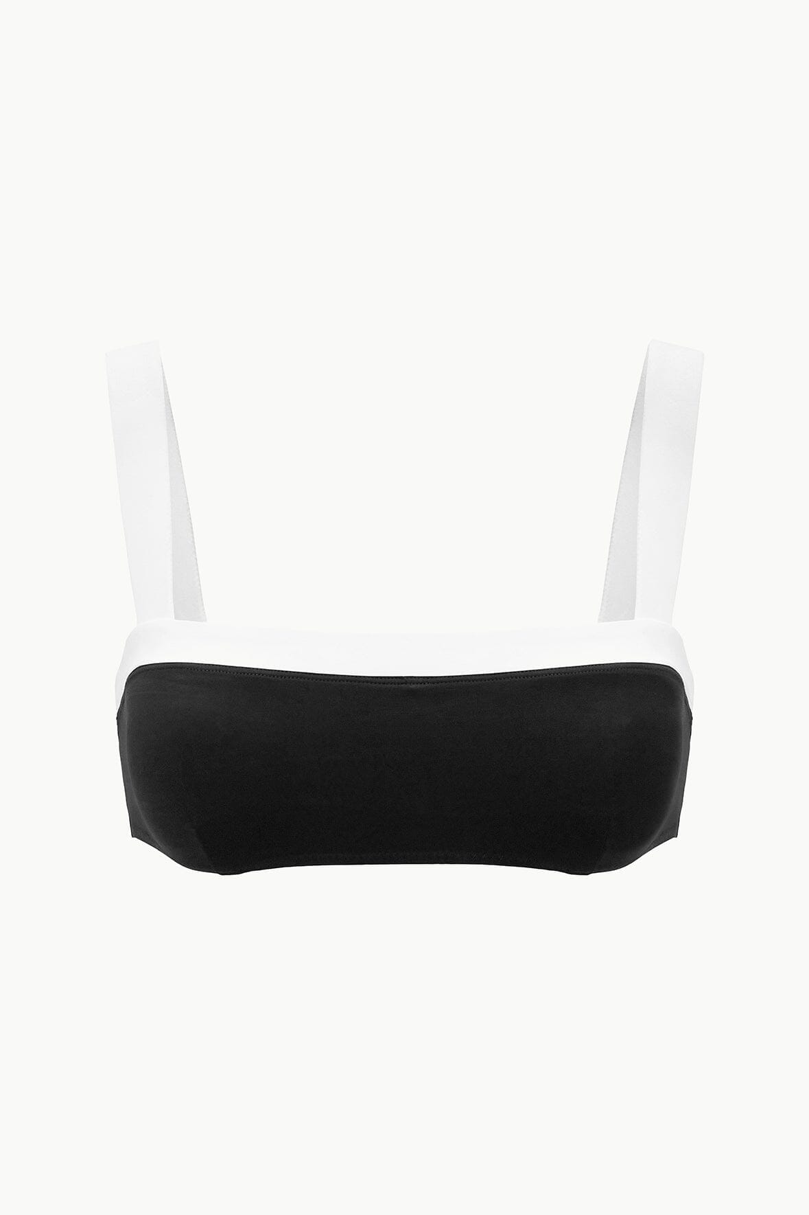 Liv Bikini Top Black White | STAUD Classic
