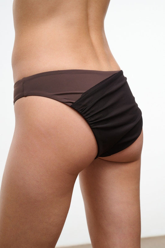 Emsley Bikini Bottom Espresso Dark Chocolate | STAUD Signature