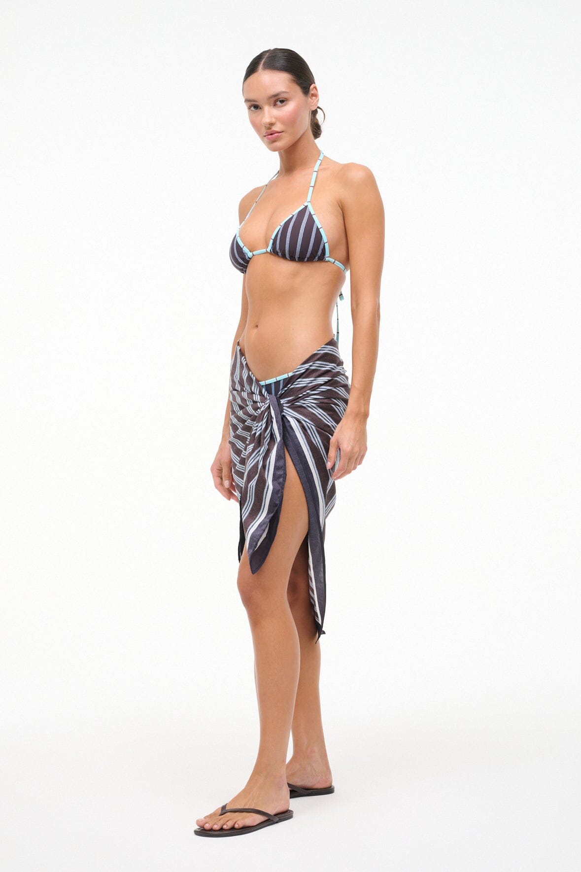 Romee Sarong Redondo Stripe | STAUD Premium