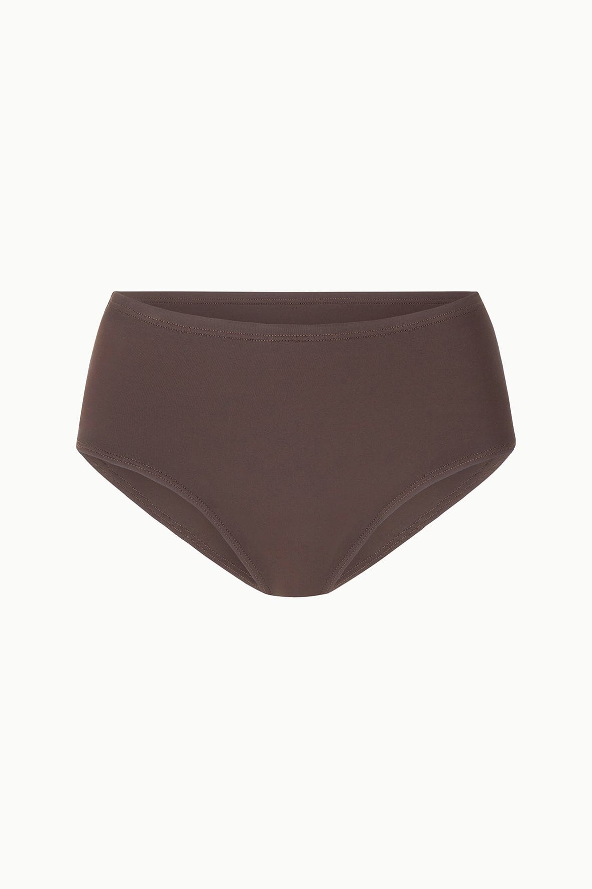 Devon High Rise Bikini Bottom Dark Chocolate | STAUD Hot Sale