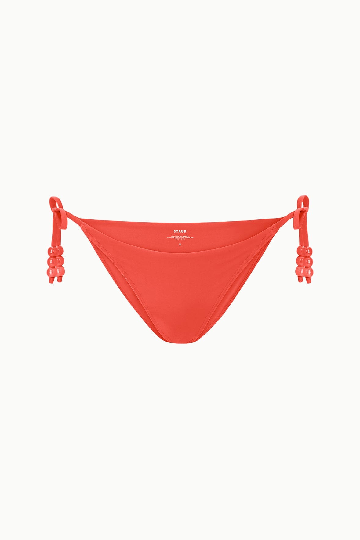 Sisley Side Tie Bikini Bottom Flame | STAUD Everyday