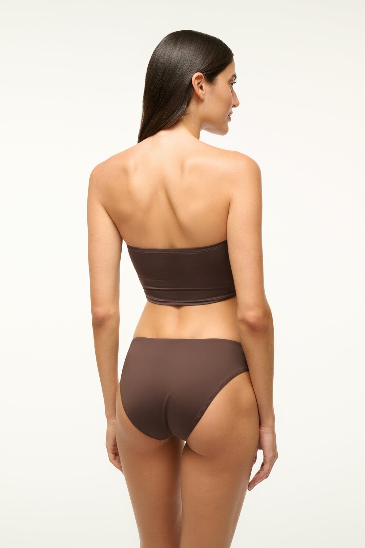 Gemma Bikini Bottom Dark Chocolate | STAUD Signature