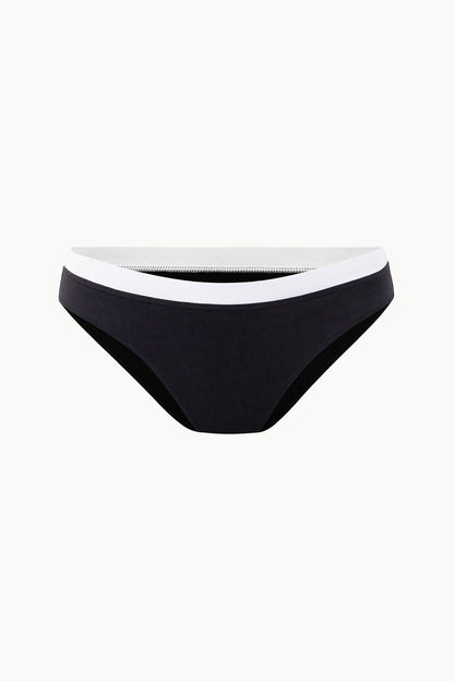 Gemma Bikini Bottom Black White | STAUD Customer Favorite