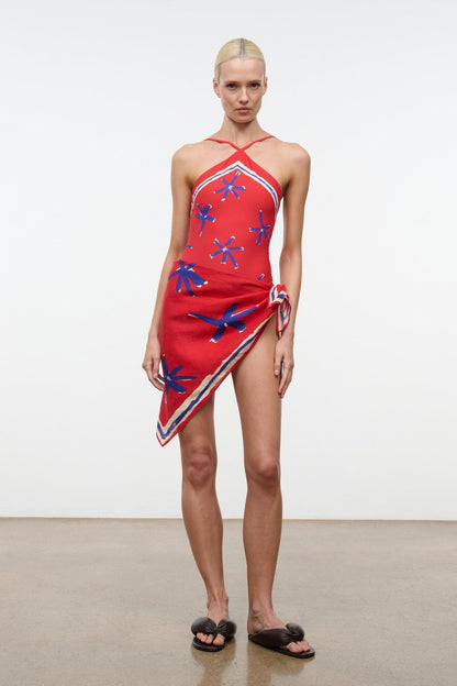 Cadence One Piece Painted Foulard | STAUD Best Price